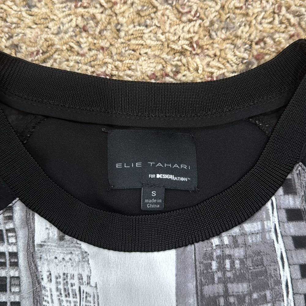 Elie Tahari Taxi Top - Picture 5 of 6
